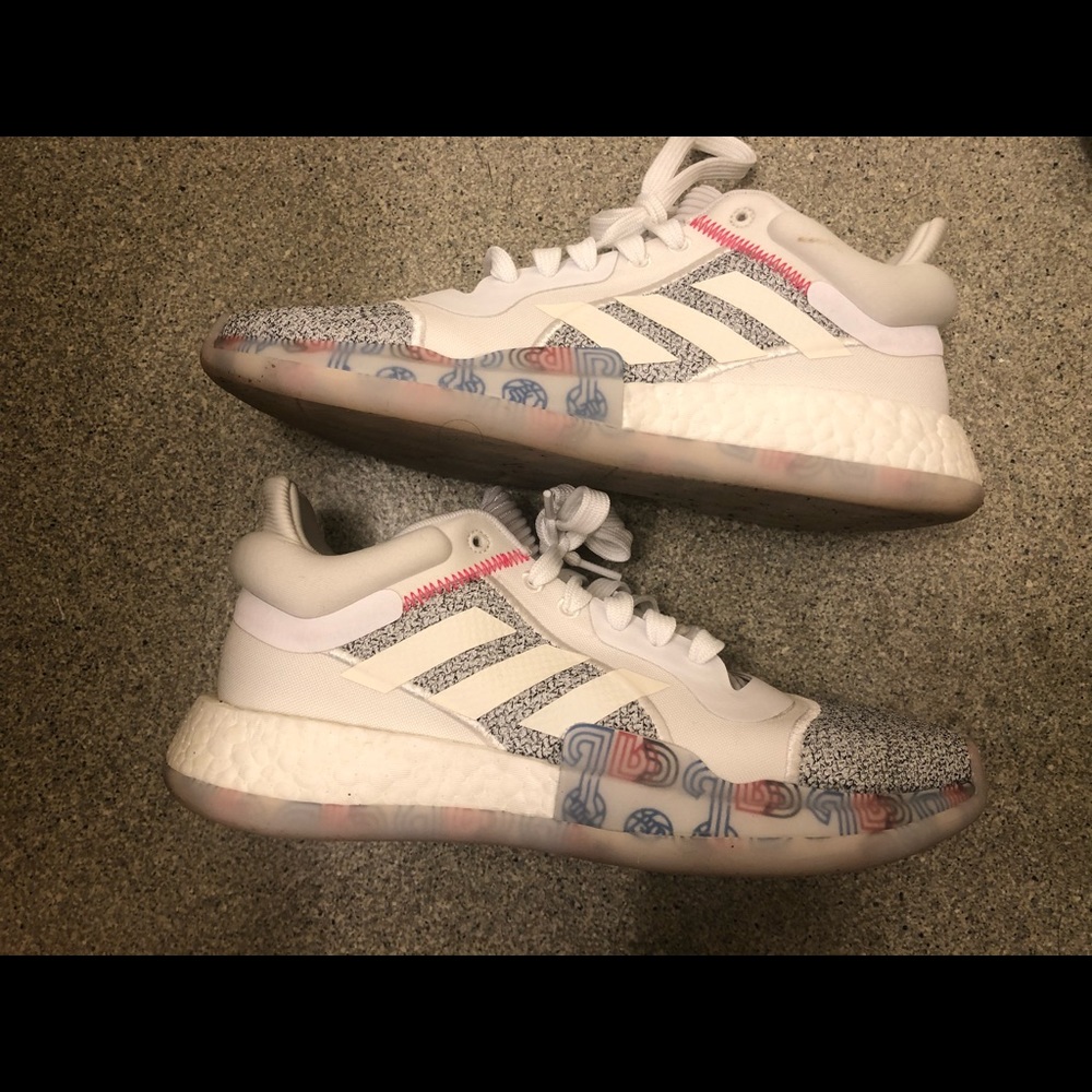 Adidas marquee boost basketball shoes, men